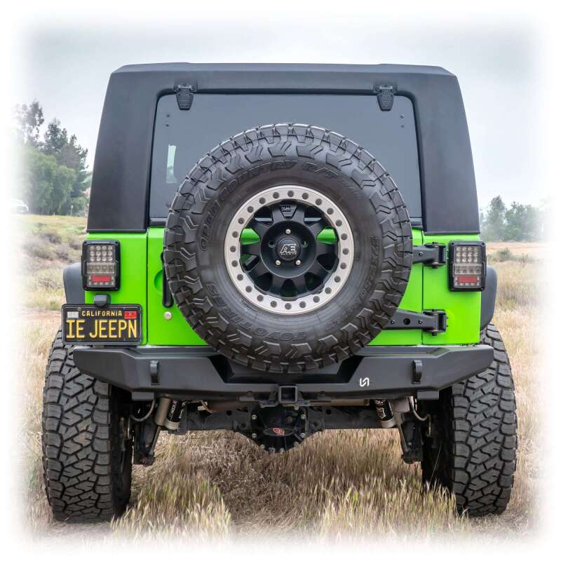 Jeep Wrangler JK Hardtop - TURN Offroad - Squareback 2-Piece - White - `07-`18